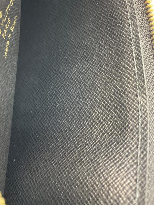 LOUIS VUITTON（ルイ ヴィトン）LOUIS VUITTON (ルイ ヴィトン) モノグラム・リバース スリム パース ベージュ×ブラックの古着・服飾アイテム