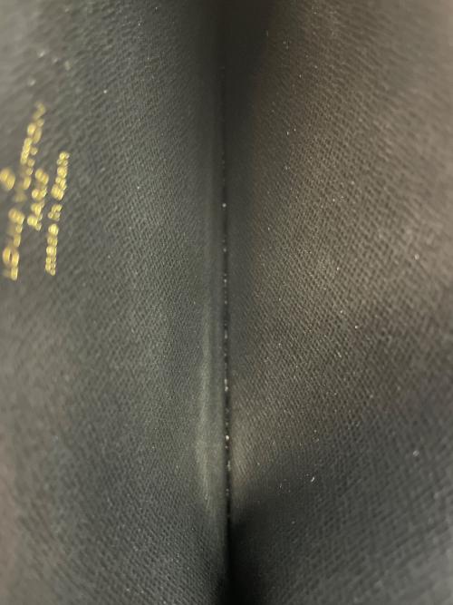 LOUIS VUITTON（ルイ ヴィトン）LOUIS VUITTON (ルイ ヴィトン) モノグラム・リバース スリム パース ベージュ×ブラックの古着・服飾アイテム