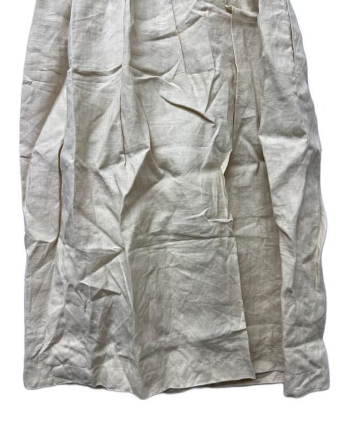 HERMES（エルメス）HERMES (エルメス) リネンブラウスセットアップ アイボリー サイズ:３８の古着・服飾アイテム