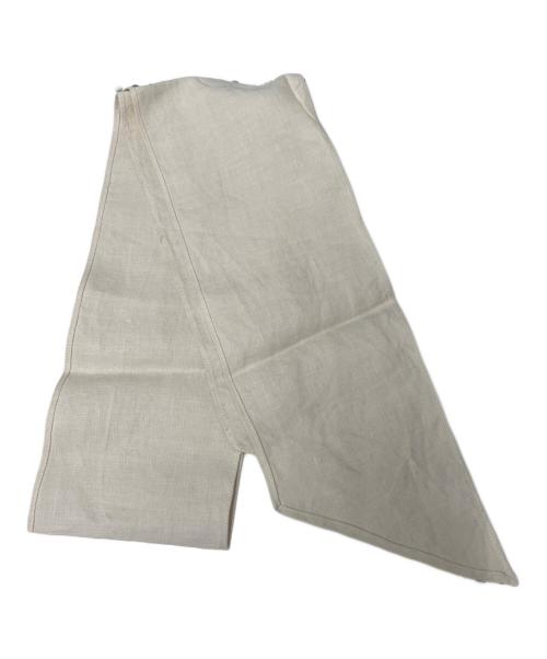 HERMES（エルメス）HERMES (エルメス) リネンブラウスセットアップ アイボリー サイズ:３８の古着・服飾アイテム