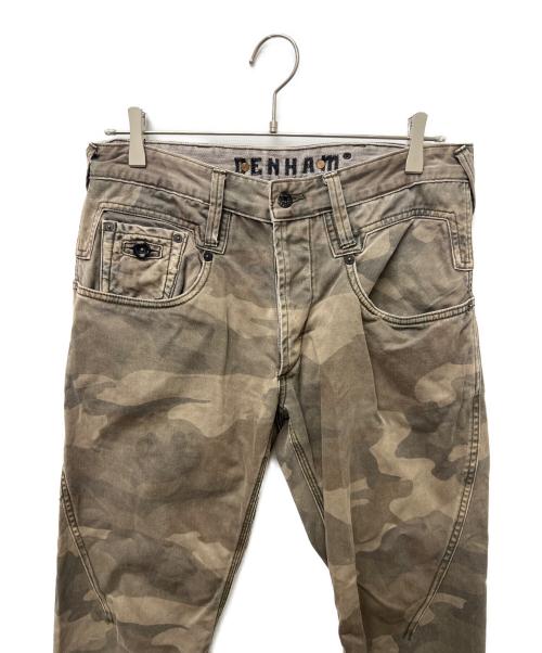 Denham（デンハム）Denham (デンハム) カモフラパンツ オリーブ サイズ:３２の古着・服飾アイテム