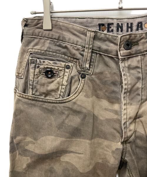 Denham（デンハム）Denham (デンハム) カモフラパンツ オリーブ サイズ:３２の古着・服飾アイテム