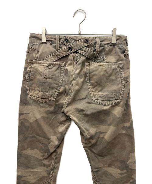 Denham（デンハム）Denham (デンハム) カモフラパンツ オリーブ サイズ:３２の古着・服飾アイテム