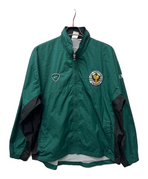 NIKE（ナイキ）NIKE (ナイキ) ナイロンジャケット グリーン サイズ:ＸＬの古着・服飾アイテム