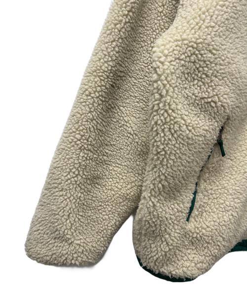 THE NORTH FACE（ザ ノース フェイス）THE NORTH FACE (ザ ノース フェイス) リバーシブルエクストリームパイルフリースジャケット ベージュ×グリーン サイズ:ＸＬの古着・服飾アイテム