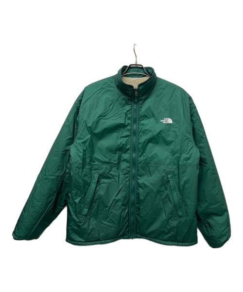 THE NORTH FACE（ザ ノース フェイス）THE NORTH FACE (ザ ノース フェイス) リバーシブルエクストリームパイルフリースジャケット ベージュ×グリーン サイズ:ＸＬの古着・服飾アイテム