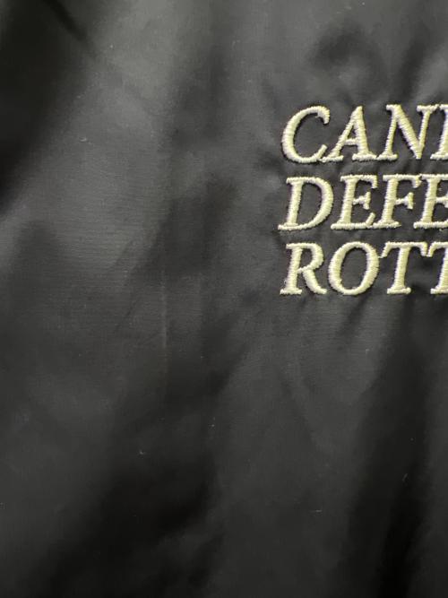 ROTT WEILER（ロットワイラー）ROTT WEILER (ロットワイラー) ナイロンジャケット ネイビー×レッド サイズ:Ｌの古着・服飾アイテム