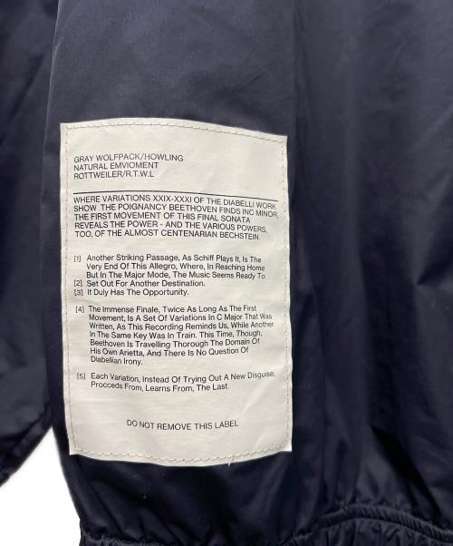 ROTT WEILER（ロットワイラー）ROTT WEILER (ロットワイラー) ナイロンジャケット ネイビー×レッド サイズ:Ｌの古着・服飾アイテム