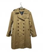 Aquascutumアクアスキュータム）の古着「ライナー付トレンチコート」｜ベージュ×ブルー