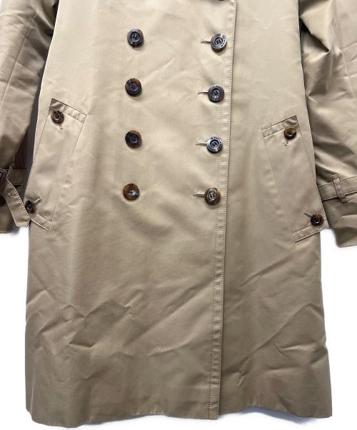 Aquascutum（アクアスキュータム）Aquascutum (アクアスキュータム) ライナー付トレンチコート ベージュ×ブルー サイズ:６の古着・服飾アイテム