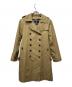 Aquascutum（アクアスキュータム）の古着「ライナー付トレンチコート」｜ベージュ×ブルー
