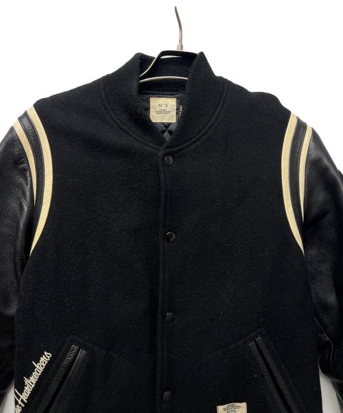 BEDWIN &THE HEARTBREAKERS（ベドウィンアンドザ ハートブレイカーズ）BEDWIN &THE HEARTBREAKERS (ベドウィンアンドザ ハートブレイカーズ) スタジャン ブラック サイズ:不明の古着・服飾アイテム