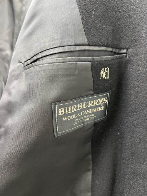 Burberry's（バーバリー）Burberry's (バーバリー) ステンカラーコート ブラック サイズ:不明の古着・服飾アイテム