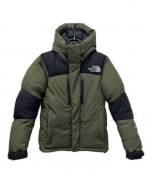 THE NORTH FACE（ザ ノース フェイス）の古着「ダウンジャケット」｜カーキ×ブラック