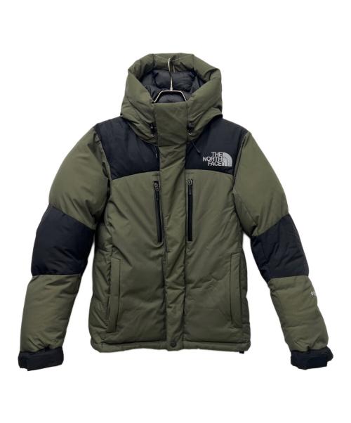 THE NORTH FACE（ザ ノース フェイス）THE NORTH FACE (ザ ノース フェイス) ダウンジャケット カーキ×ブラック サイズ:Ｓの古着・服飾アイテム