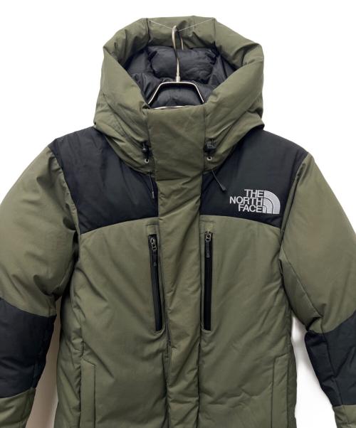 THE NORTH FACE（ザ ノース フェイス）THE NORTH FACE (ザ ノース フェイス) ダウンジャケット カーキ×ブラック サイズ:Ｓの古着・服飾アイテム