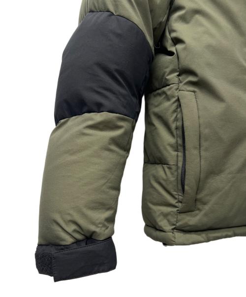 THE NORTH FACE（ザ ノース フェイス）THE NORTH FACE (ザ ノース フェイス) ダウンジャケット カーキ×ブラック サイズ:Ｓの古着・服飾アイテム