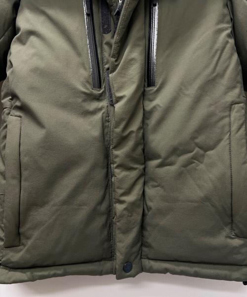 THE NORTH FACE（ザ ノース フェイス）THE NORTH FACE (ザ ノース フェイス) ダウンジャケット カーキ×ブラック サイズ:Ｓの古着・服飾アイテム