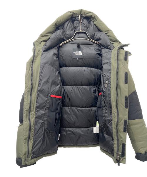 THE NORTH FACE（ザ ノース フェイス）THE NORTH FACE (ザ ノース フェイス) ダウンジャケット カーキ×ブラック サイズ:Ｓの古着・服飾アイテム