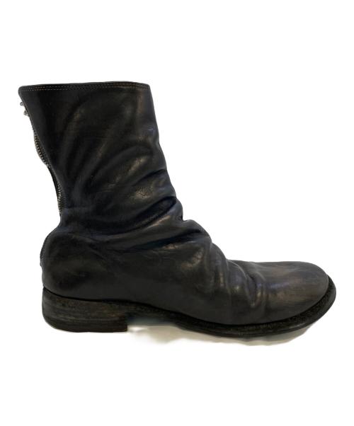 GUIDI（グイディ）GUIDI (グイディ) バックジップブーツ ブラック サイズ:SIZE 43 1/2の古着・服飾アイテム