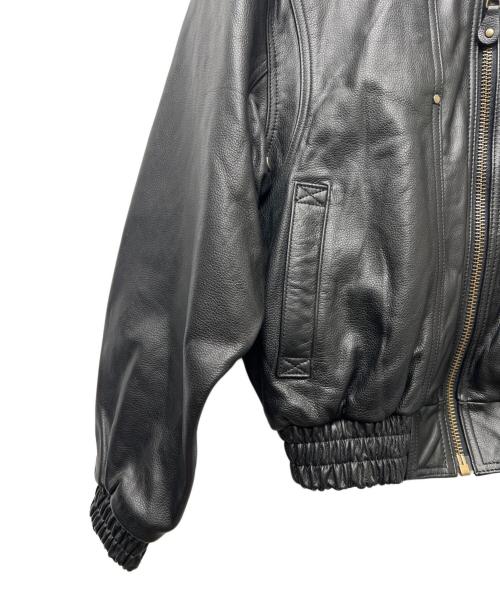 B's Leather（バイカーズレザー）B's Leather (バイカーズレザー) レザージャケット ブラック サイズ:Ｌの古着・服飾アイテム