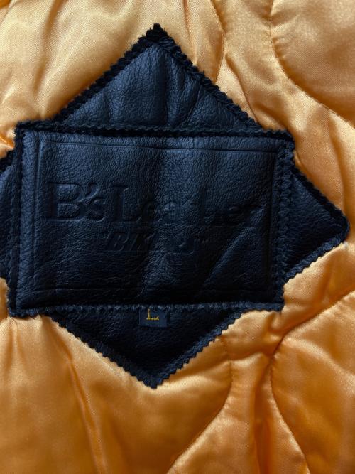 B's Leather（バイカーズレザー）B's Leather (バイカーズレザー) レザージャケット ブラック サイズ:Ｌの古着・服飾アイテム