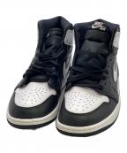 NIKEナイキ）の古着「ハイカットスニーカー」｜ホワイト×ブラック