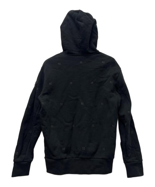 MONCLER（モンクレール）MONCLER (モンクレール) プルオーバーパーカー ブラック サイズ:Mの古着・服飾アイテム