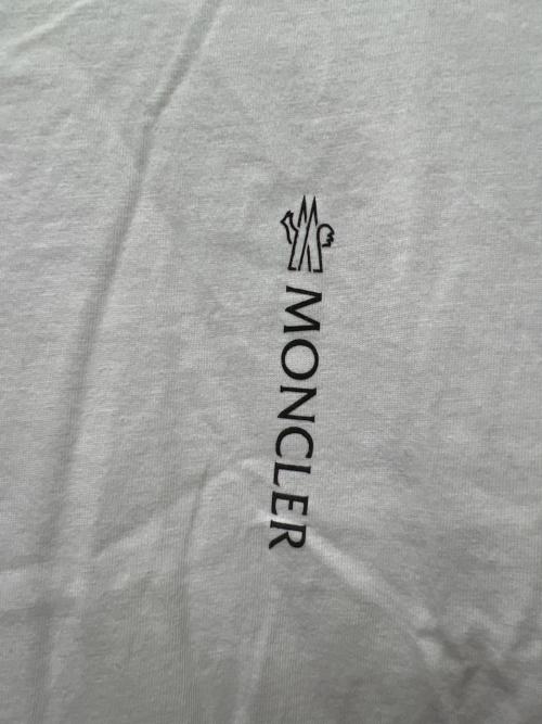 MONCLER（モンクレール）MONCLER (モンクレール) 長袖カットソー ホワイト サイズ:Ｌの古着・服飾アイテム