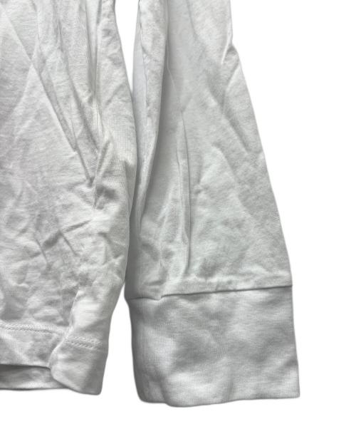 MONCLER（モンクレール）MONCLER (モンクレール) 長袖カットソー ホワイト サイズ:Ｌの古着・服飾アイテム