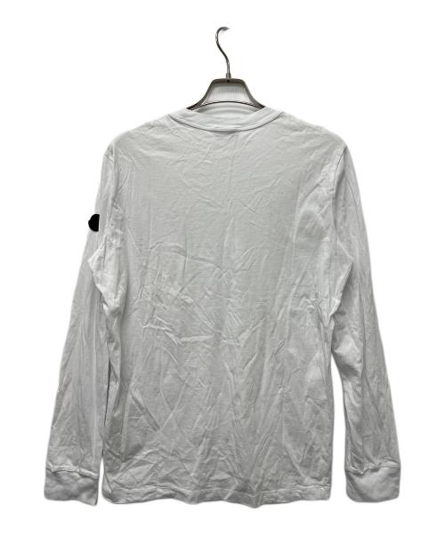 MONCLER（モンクレール）MONCLER (モンクレール) 長袖カットソー ホワイト サイズ:Ｌの古着・服飾アイテム