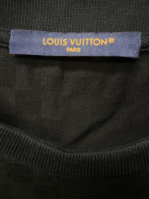 LOUIS VUITTON（ルイ ヴィトン）LOUIS VUITTON (ルイ ヴィトン) 半袖カットソー ブラック サイズ:ＸＬの古着・服飾アイテム
