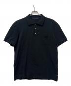 LOUIS VUITTONルイ ヴィトン）の古着「半袖ポロシャツ」｜ブラック
