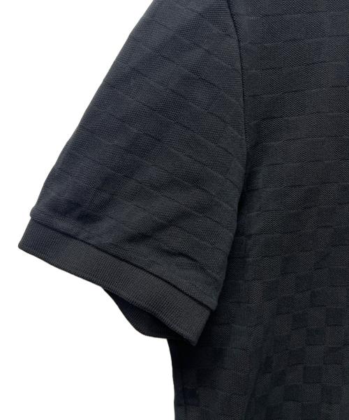 LOUIS VUITTON（ルイ ヴィトン）LOUIS VUITTON (ルイ ヴィトン) 半袖ポロシャツ ブラック サイズ:Ｌの古着・服飾アイテム