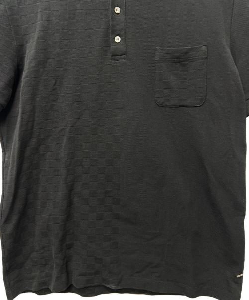 LOUIS VUITTON（ルイ ヴィトン）LOUIS VUITTON (ルイ ヴィトン) 半袖ポロシャツ ブラック サイズ:Ｌの古着・服飾アイテム