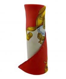 HERMES（エルメス）の古着「スカーフ」｜レッド×ホワイト