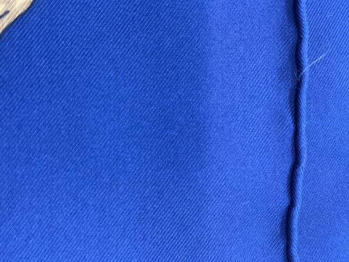 HERMES（エルメス）HERMES (エルメス) スカーフ ネイビー×ホワイトの古着・服飾アイテム