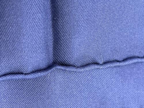 HERMES（エルメス）HERMES (エルメス) スカーフ ネイビー×ホワイトの古着・服飾アイテム