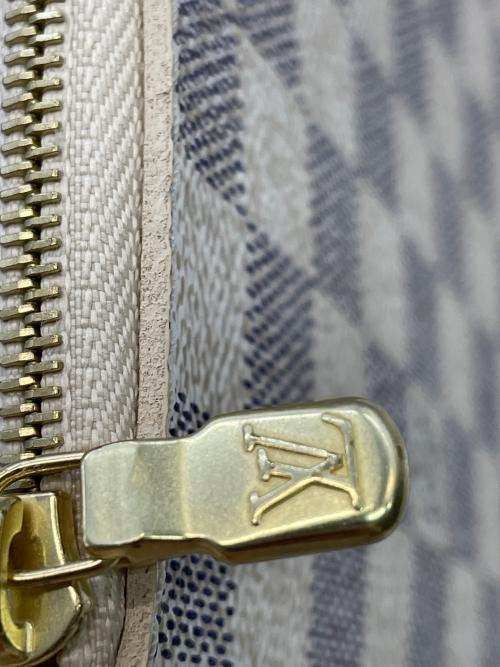 LOUIS VUITTON（ルイ ヴィトン）LOUIS VUITTON (ルイ ヴィトン) ネヴァーフルMMポーチ ホワイト×パープル サイズ:MMサイズの古着・服飾アイテム