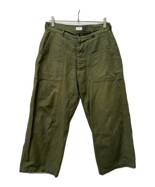 CIOTA（シオタ）CIOTA (シオタ) URBAN RESEARCH (アーバンリサーチ) ベイカーパンツ カーキ サイズ:５の古着・服飾アイテム