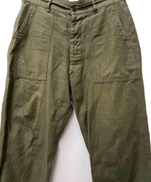 CIOTA（シオタ）CIOTA (シオタ) URBAN RESEARCH (アーバンリサーチ) ベイカーパンツ カーキ サイズ:５の古着・服飾アイテム