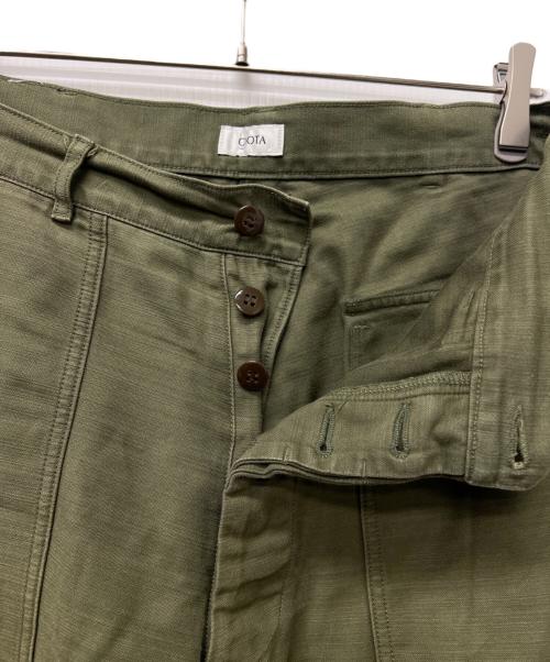 CIOTA（シオタ）CIOTA (シオタ) URBAN RESEARCH (アーバンリサーチ) ベイカーパンツ カーキ サイズ:５の古着・服飾アイテム