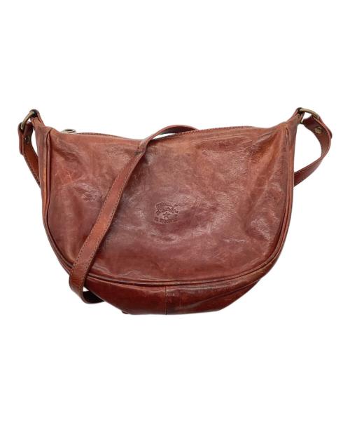 IL BISONTE（イル ビゾンテ）IL BISONTE (イル ビゾンテ) ショルダーバッグ ブラウンの古着・服飾アイテム