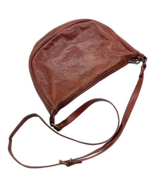 IL BISONTE（イル ビゾンテ）IL BISONTE (イル ビゾンテ) ショルダーバッグ ブラウンの古着・服飾アイテム