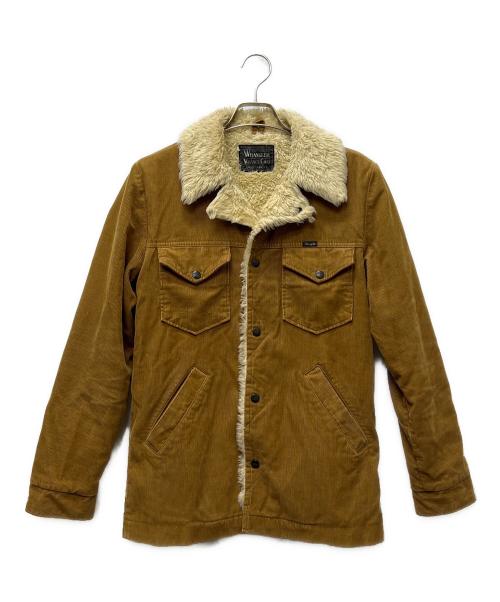 Wrangler（ラングラー）Wrangler (ラングラー) 裏ボアコーデュロイジャケット ブラウン サイズ:Ｍの古着・服飾アイテム
