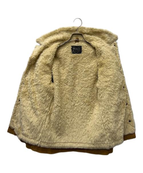 Wrangler（ラングラー）Wrangler (ラングラー) 裏ボアコーデュロイジャケット ブラウン サイズ:Ｍの古着・服飾アイテム