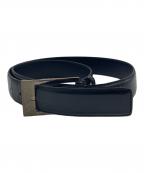 DIOR HOMMEディオール オム）の古着「レザーベルト」｜ブラック