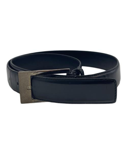 DIOR HOMME（ディオール オム）DIOR HOMME (ディオール オム) レザーベルト ブラックの古着・服飾アイテム