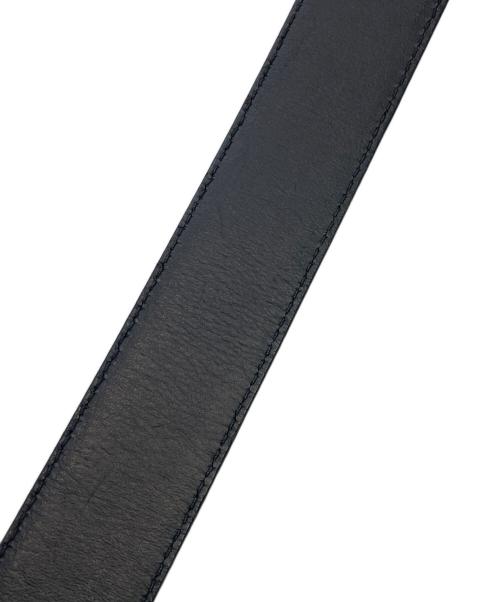 DIOR HOMME（ディオール オム）DIOR HOMME (ディオール オム) レザーベルト ブラックの古着・服飾アイテム
