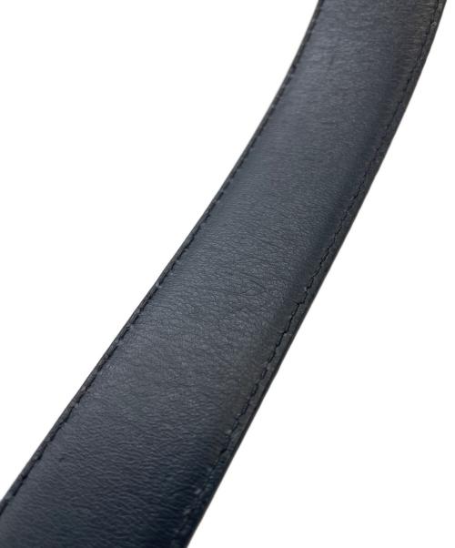 DIOR HOMME（ディオール オム）DIOR HOMME (ディオール オム) レザーベルト ブラックの古着・服飾アイテム